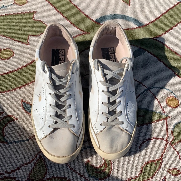 GGDB Golden Goose Superstar Distressed Sneakers 39 - Picture 3 of 12